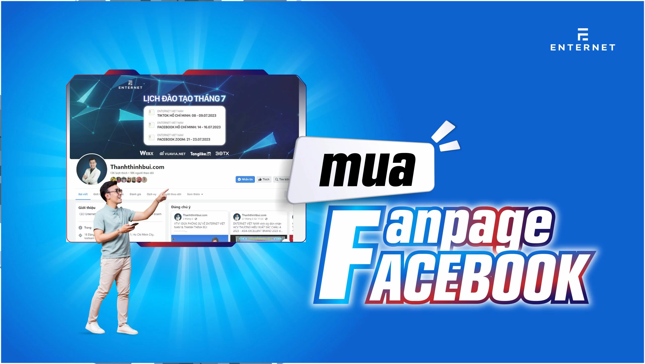 Mua Page Facebook